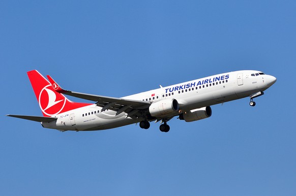 Eine Boeing 737 der Turkish Airlines.
