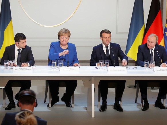 Die Gesprächspartner des Ukraine-Gipfels in Paris haben sich am späten Montagabend auf zahlreiche Massnahmen zur Entschärfung des Konfliktes mit Russland verständigt.