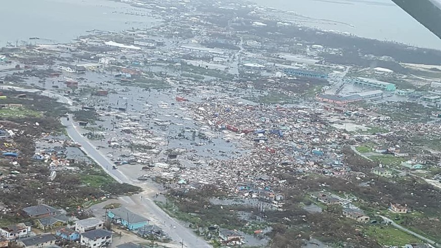Ein Paradies zerstört: Hurrikan Dorian trifft die Bahamas hart