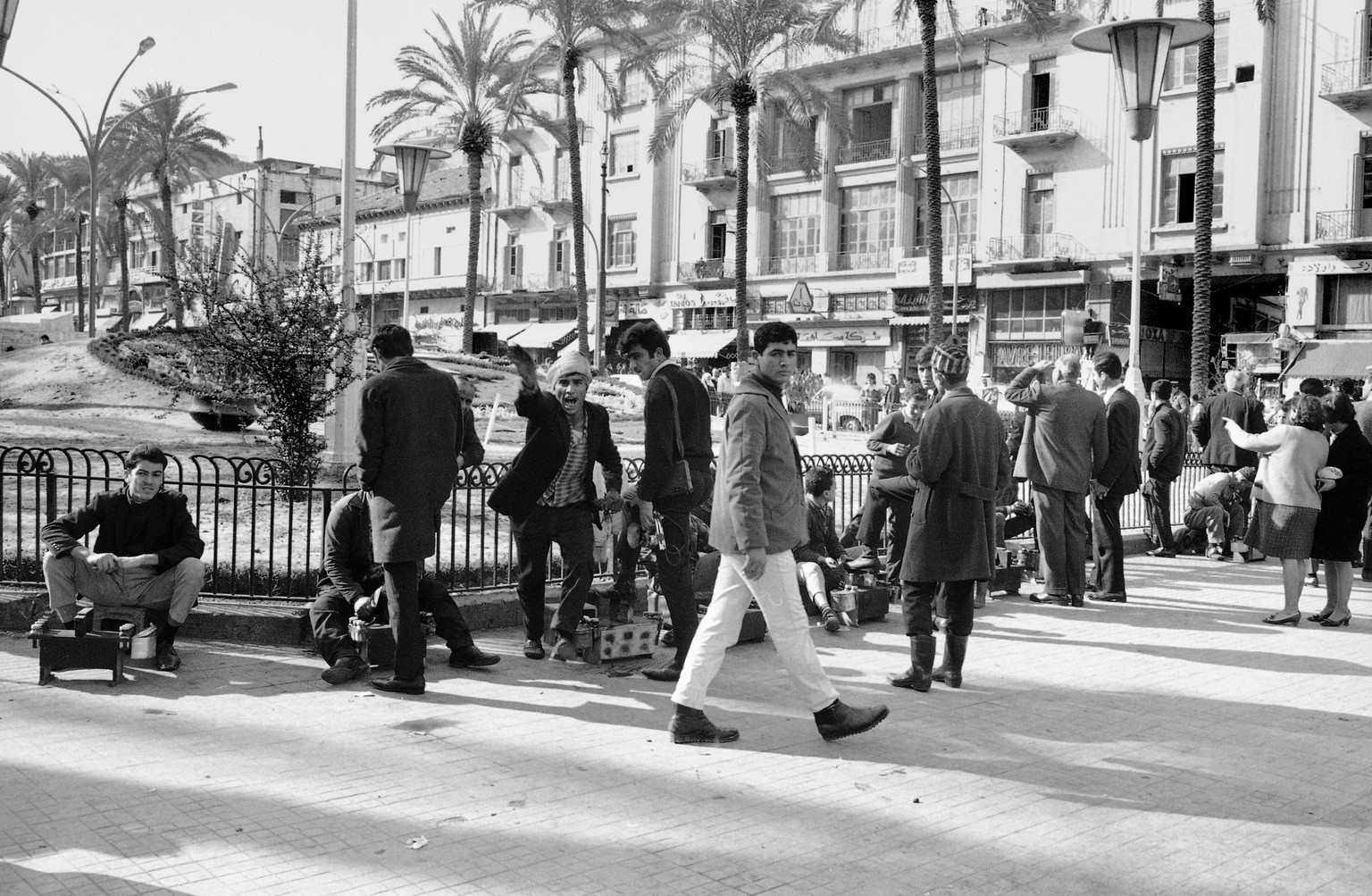 Street scenes in Beirut, Lebanon in February 1969. (AP Photo/Harry Koundakjian)