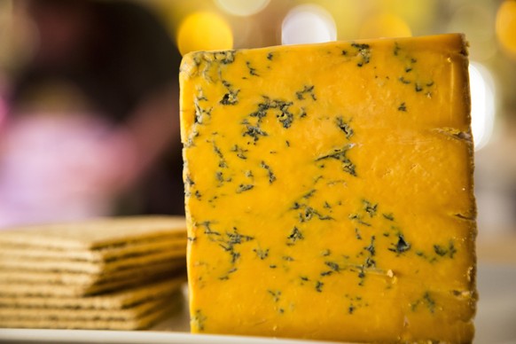 Shropshire Blue British Cheese Centre Käse England