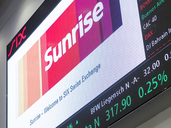 Die Sunrise-Aktien werden bald nicht mehr an der Schweizer B