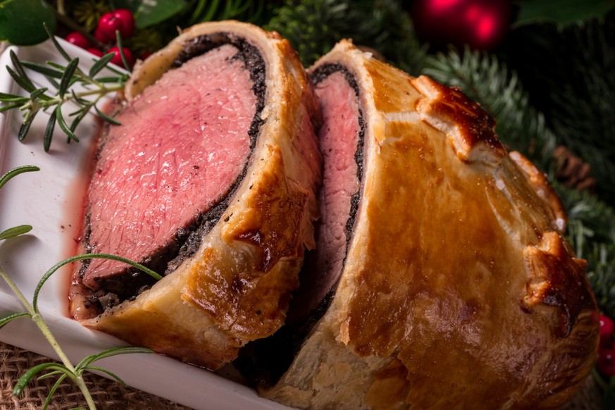 beef wellington rindfleisch essen food weihnachten.