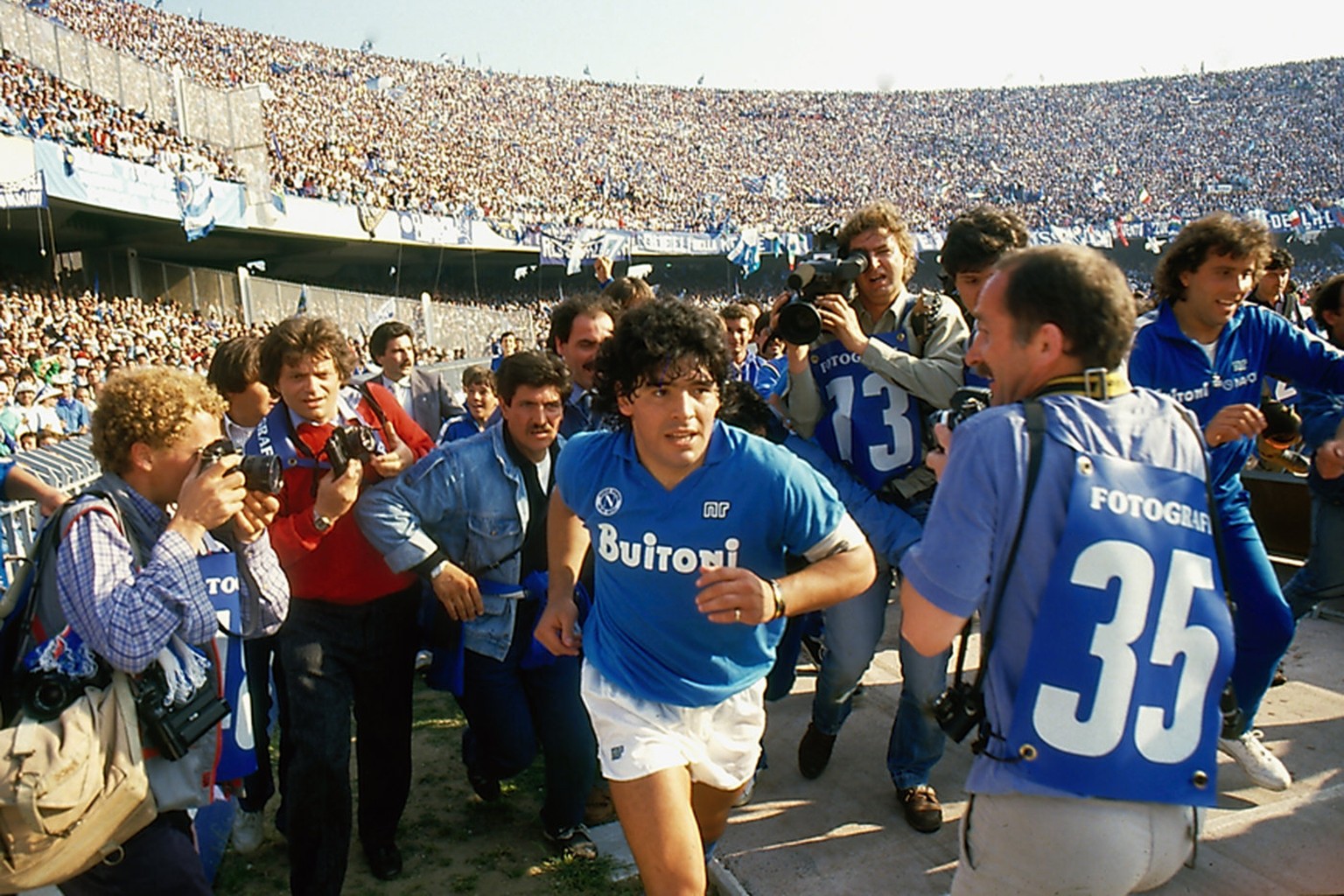 Der Film über Diego Maradonas Zeit in Napoli kommt am 5. September in die Schweizer Kinos.