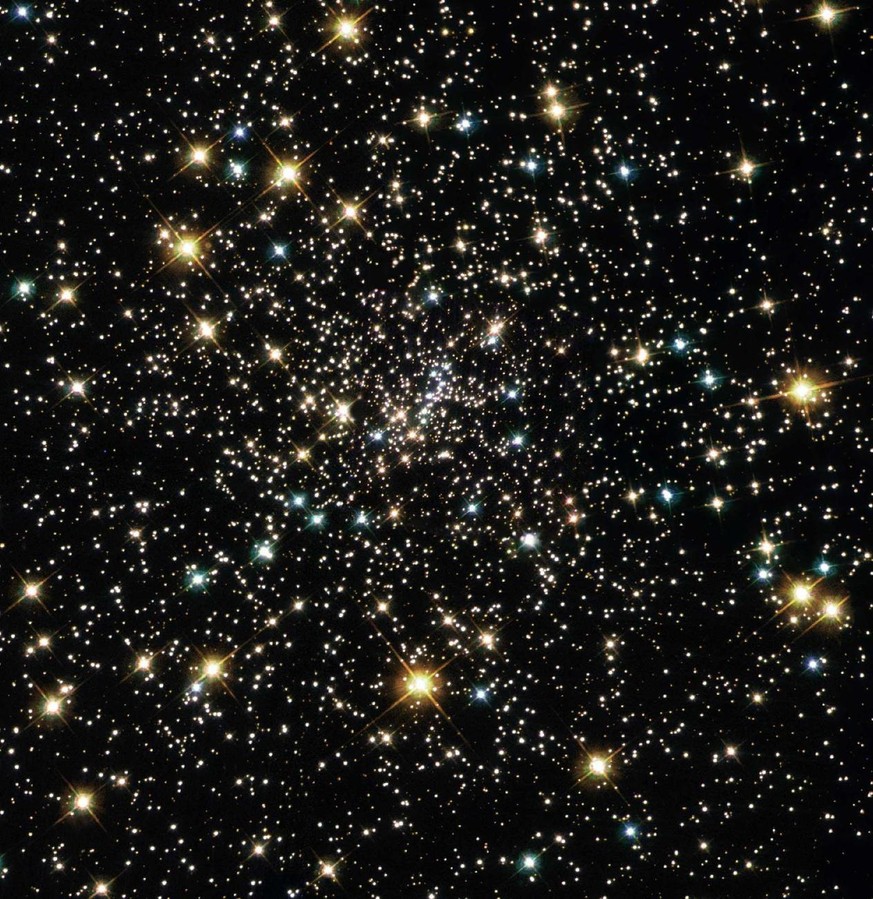 This Hubble Space Telescope image shows a view of the core of one of the nearest globular star clusters, called NGC 6397 located 8,200 light-years away in the constellation Ara, released 07 August, 20 ...