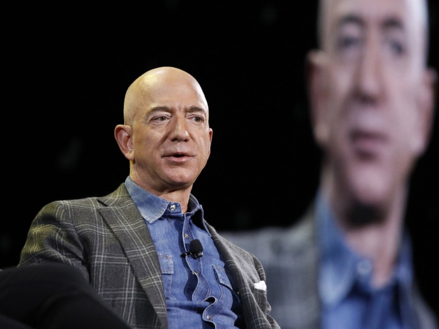 Amazon-Chef Jeff Bezos bleibt mit einem Verm