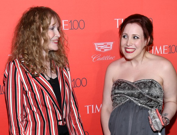Actress Mia Farrow, left, and her daughter Dylan Farrow attend the TIME 100 Gala, celebrating the 100 most influential people in the world, at Frederick P. Rose Hall, Jazz at Lincoln Center on Tuesday ...