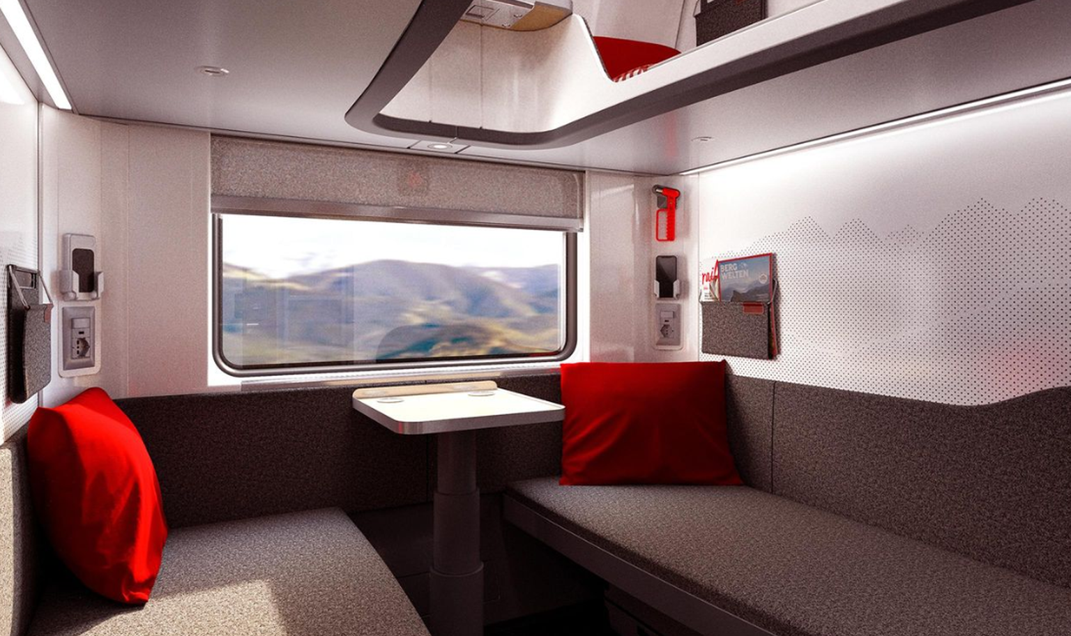 Moderne Nachtzüge statt Europaflüge? Mobilitätsforscher fordern, dass die Swiss ihr Geschäftsmodell überdenkt.