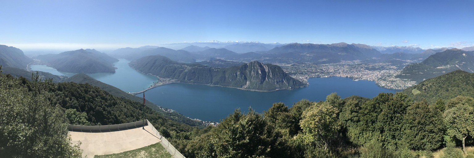 Sighignola Lago di Lugano Luganersee