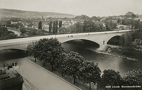 Die Kornhausbrücke 1934.