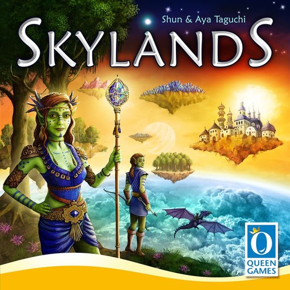 Skylands, Spiel, Cover