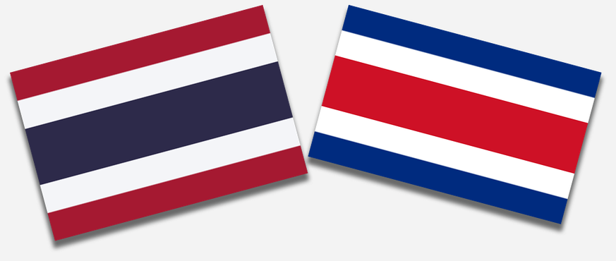 Thailand Costa Rica
