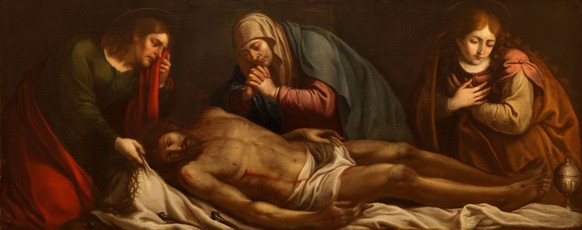 karfreitag jesus grab maria magdalena