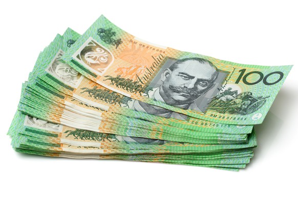 100 australische dollar shutterstock
