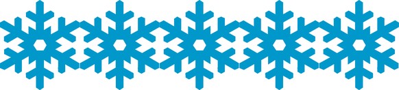 5 Schneeflocken Abkühlfaktor