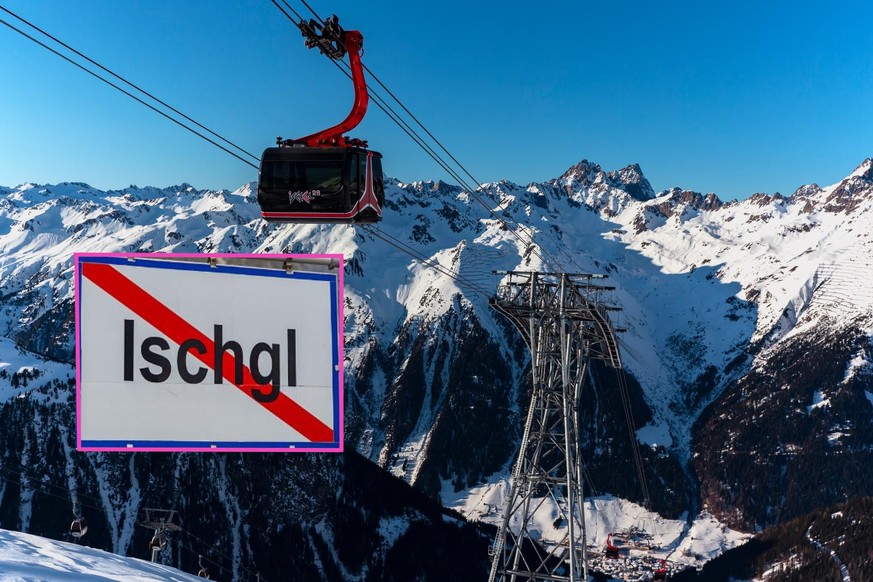Ischgl macht seine Skigebiete noch nicht auf – wegen der Schweiz.