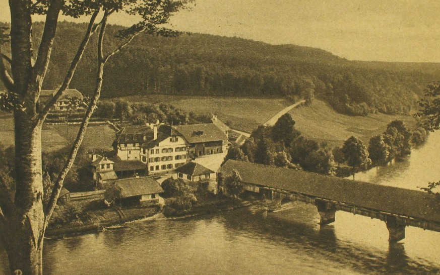 1921: Neubrücke, erbaut 1560.