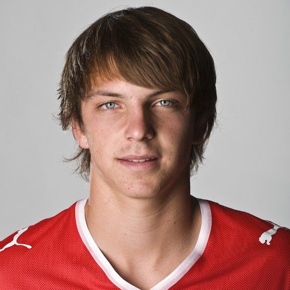 Portrait von Akexandre Pasche, Spieler des Schweizer U18-Fussball-Nationalteams, aufgenommen am 30. Juli 2008 in Magglingen. (KEYSTONE/Alessandro della Valle)