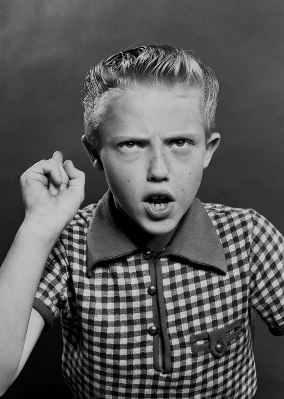 Actor Christopher Walken at 10 years old, New York City, USA. (Photo by Constance Bannister Corp/Getty Images) 1953