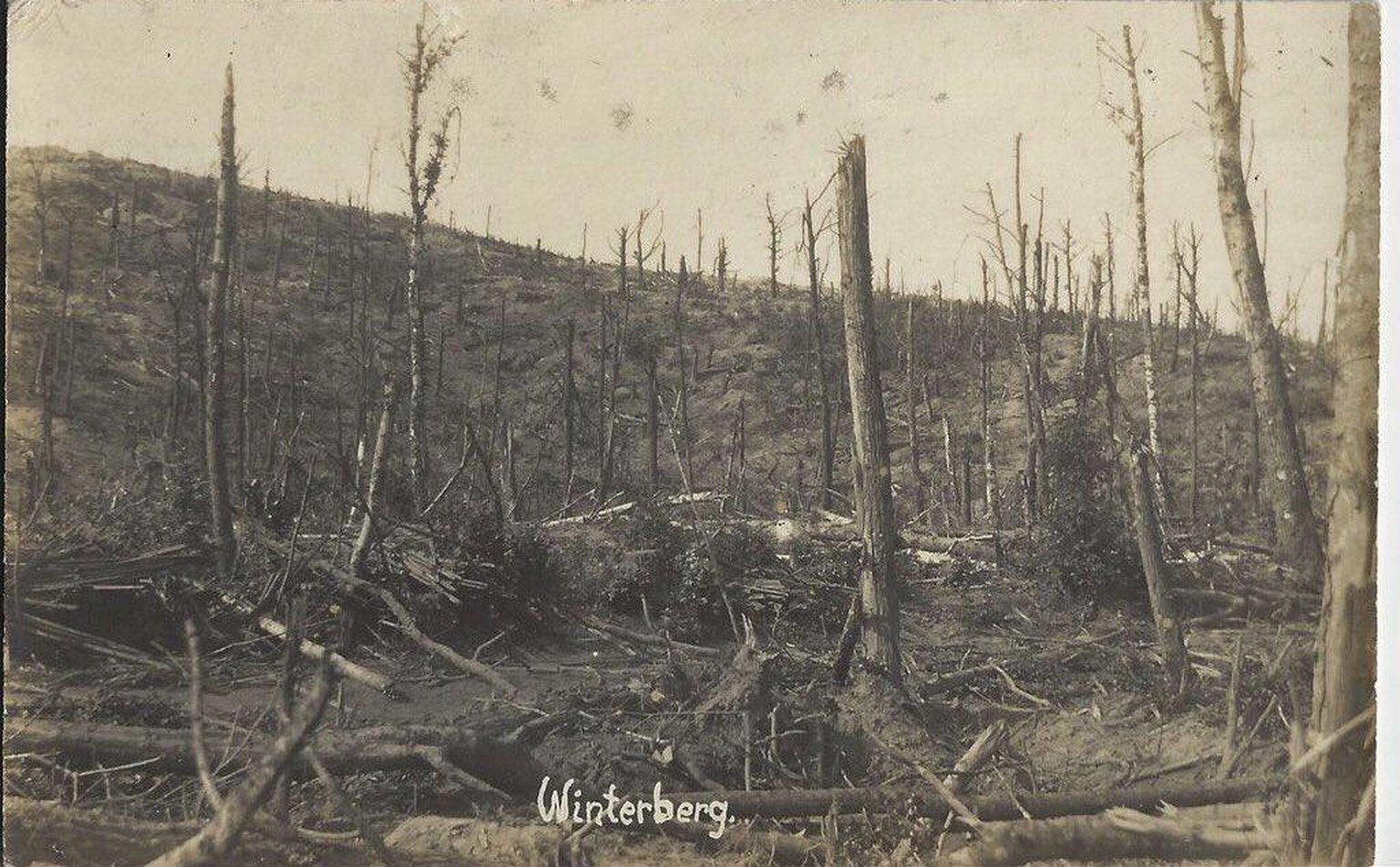 Winterberg, Chemin des Dames, Erster Weltkrieg