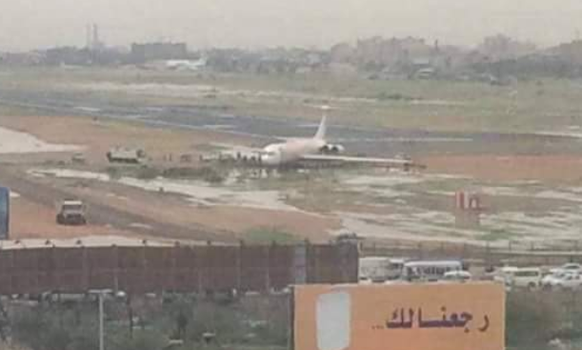 2018 kam die Il-62 in Khartum von der Piste ab.