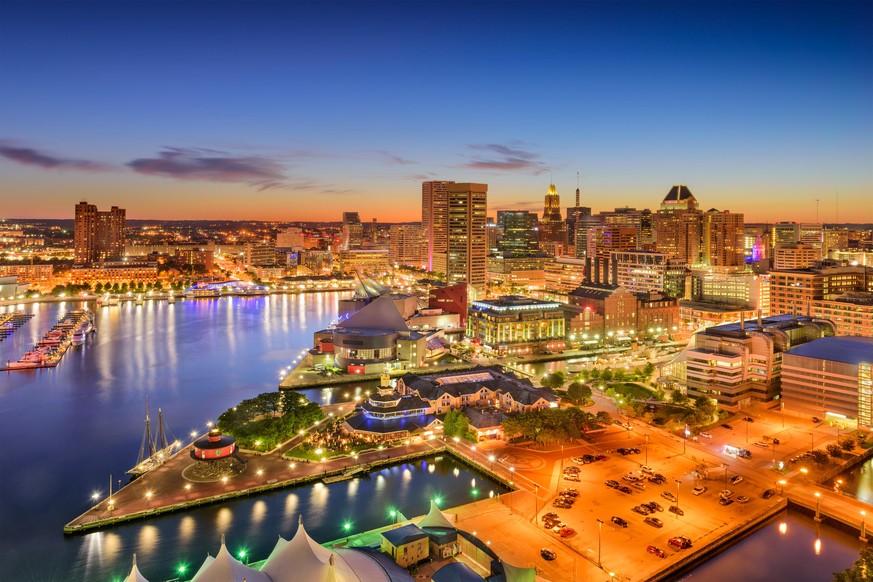 Baltimore, Shutterstock