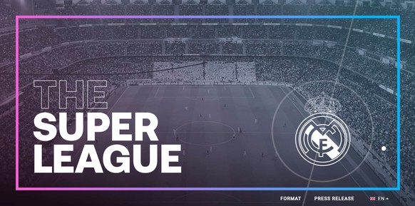 Die Super League hat bereits eine eigene Homepage.