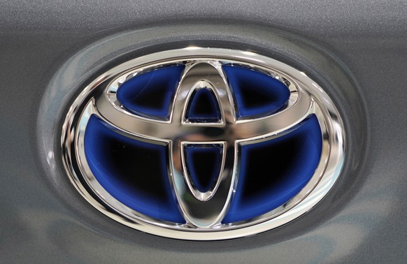 epa08802549 (FILE) - The logo of Toyota Motor Corp. is seen as all new Corolla displayed at a showroom in Tokyo, Japan, 17 September 2019 (reissued 06 November 2020. Toyota Motor Corp. on 06 November  ...