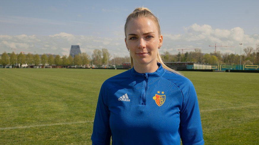 FCB-Stürmerin Camille Surdez will an die EM 2022 und muss dafür hart arbeiten.