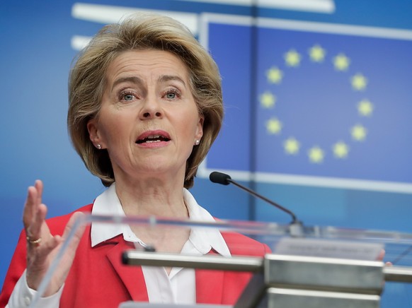 EU-Kommission-Präsidentin Ursula Von Der Leyen. (Archivbild)