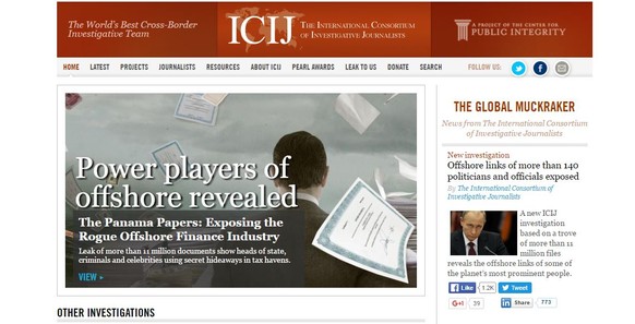 Das International Consortium of Investigative Journalism (ICIJ), eine amerikanische Non-Profit-Organisation, koordinierte die Arbeit von 400 Journalisten aus fast 100 Ländern.