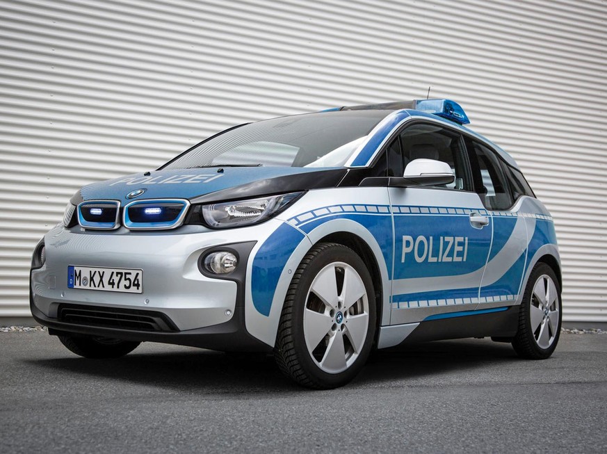 BMW i3 Polizei Bayern