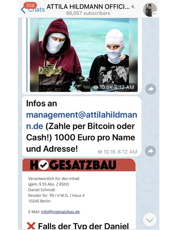 Attila Hildmann vs. Hooligans gegen Satzbau