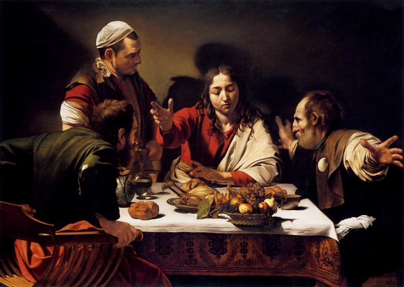 caravaggio jesus jünger abendmahl in emmaus ostermontag
