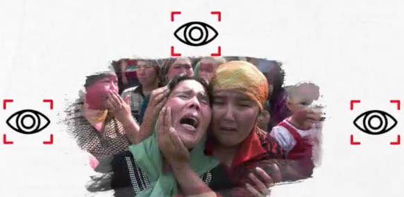 Uighurs are being tracked by AI technology.