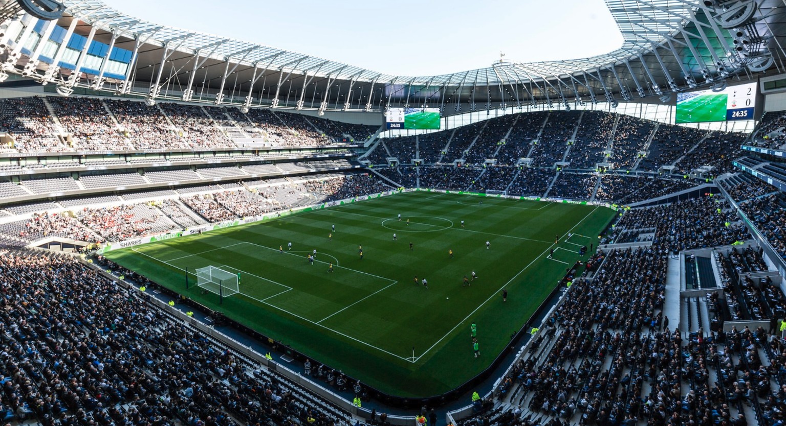 Das neue Tottenham-Stadion ist aktuell die modernste Fussball-Arena Europas.
