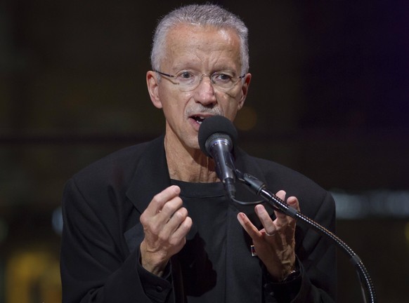 Keith Jarrett speeched at NEA Jazz Masters Ceremony and Concert 2014 at Allen Room, Jazz at Lincoln Center, NYC. On January 13th, 2014. PUBLICATIONxNOTxINxJPN 146789545