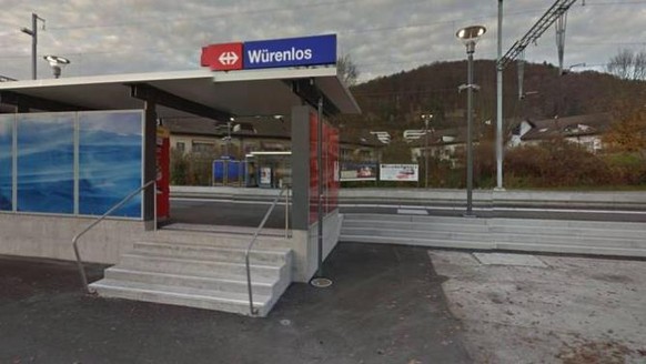 Bahnhof Würenlos: Hier kam es zum Unglück.