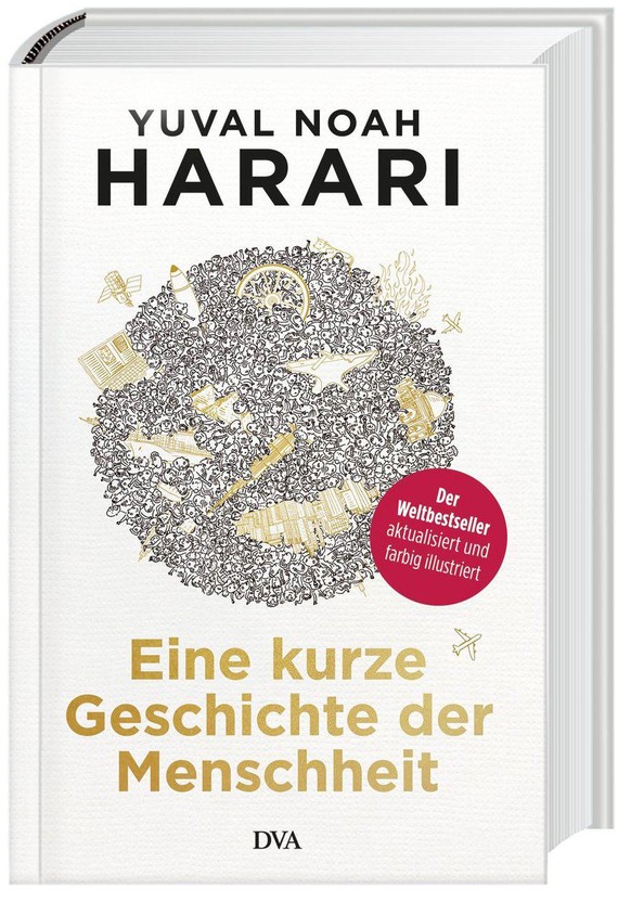 Buch Eine kurze Geschichte der Menschheit von Yuval Noah Harari