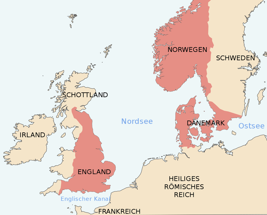 Anglo-skandinavisches Nordseereich Knuts des Grossen (1014–1035)
https://commons.wikimedia.org/w/index.php?curid=26433320