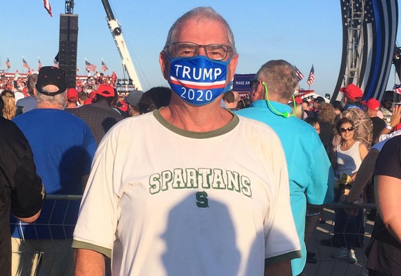 Donald Trumps Rally auf dem Flugplatz Sanford (Florida)