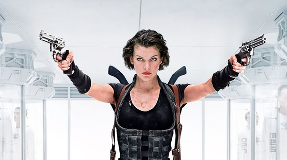 Milla Jovovic in Resident Evil