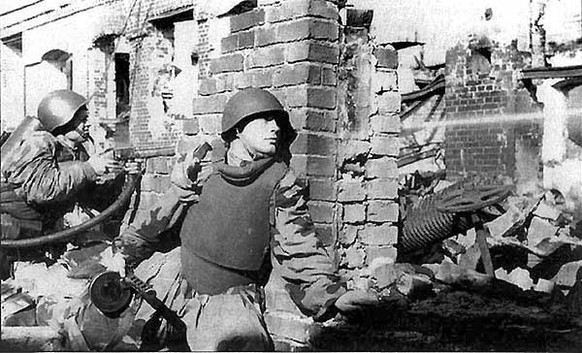 Stalingrad, sowjetische Soldaten