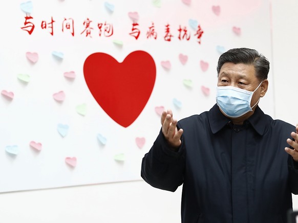 Der chinesische Präsident Xi Jinping war offenbar schon früh über das Coronavirus im Bild. (Archivbild)