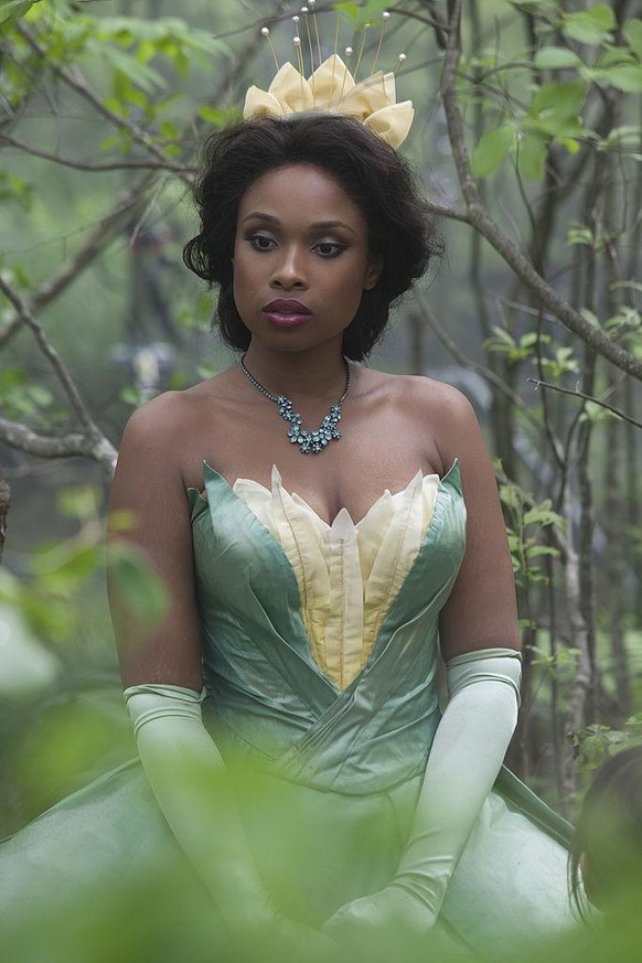 PATTERSON, NY - MAY 29: In this handout photo provided by Disney Parks, in this photo taken May 29, 2013 Jennifer Hudson poses for acclaimed photographer Annie Leibovitz as Tiana from &quot;The Prince ...