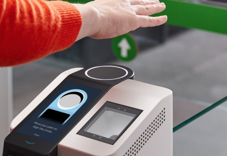 Nach Amazons Vorstellung sollen Handflächen-Scanner nicht nur beim Einkaufen das Leben erleichtern...