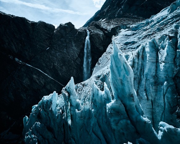 in der Fotoserie &quot;Fleeting Glaciers&quot; hat der 23-jährige Niklas Eschenmoser die Schweizer Gletscherwelt abgelichtet.