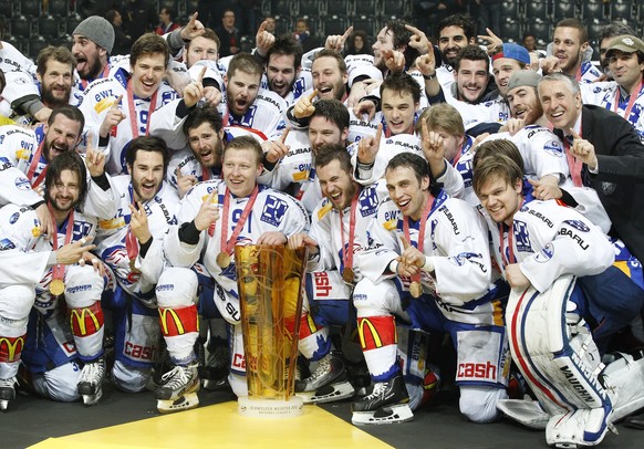 Man sollte sich noch nicht zu früh freuen in Bern. 2012 vergab der SCB den Titel trotz 3:1-Finalführung gegen die ZSC Lions.