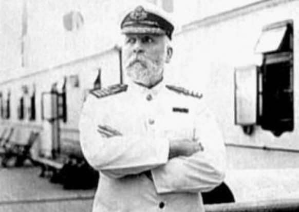Titanic-Kapitän John Smith im April 1912.