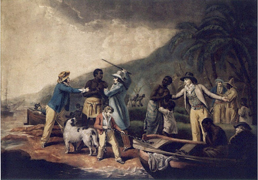 1790 war nahezu jeder fünfte Amerikaner schwarz – und Sklave.